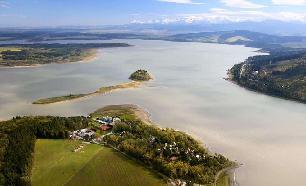 Cyklotrasa pri priehrade